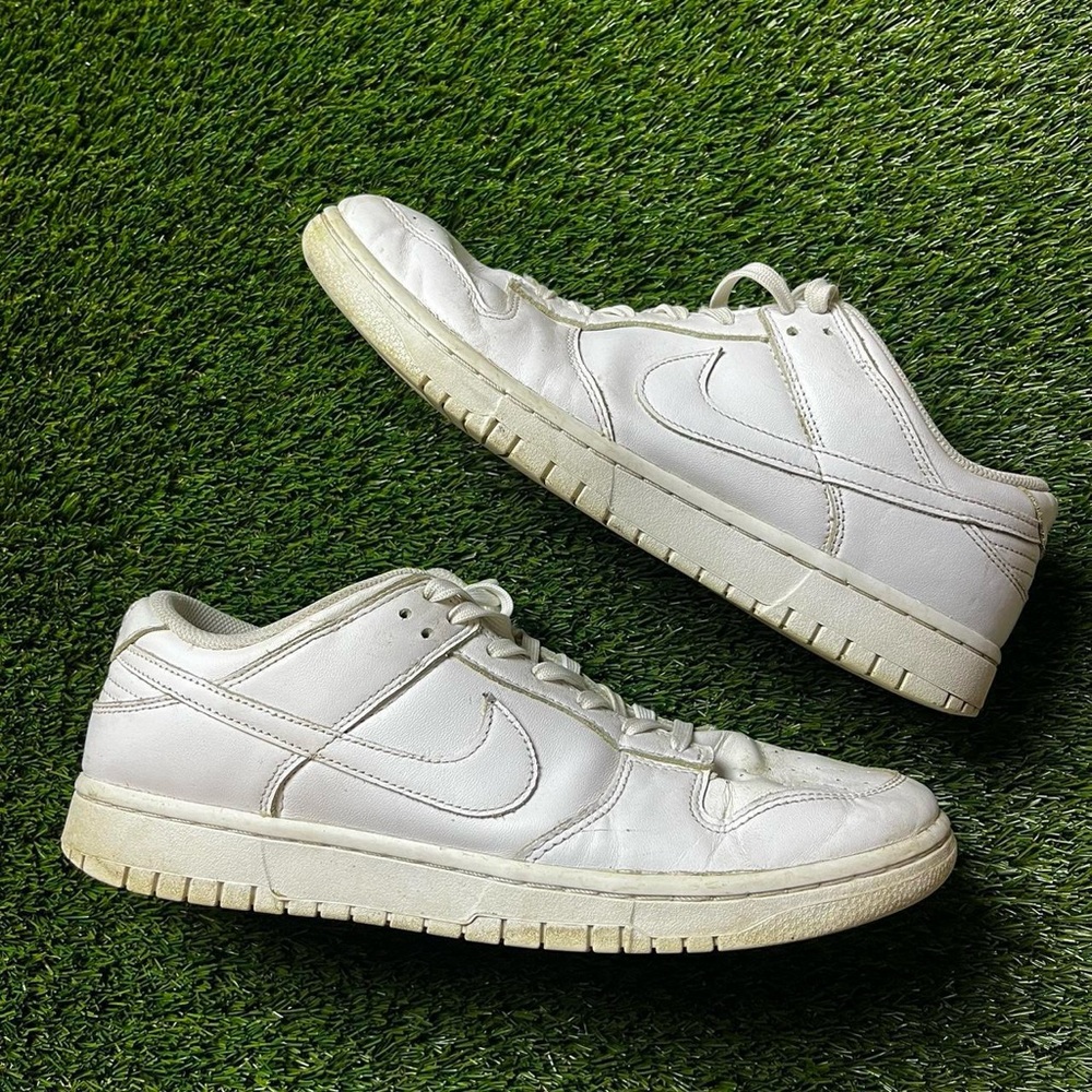2021 Nike Dunk Low Triple White Women’s Size 12 (Men’s 10.5)
